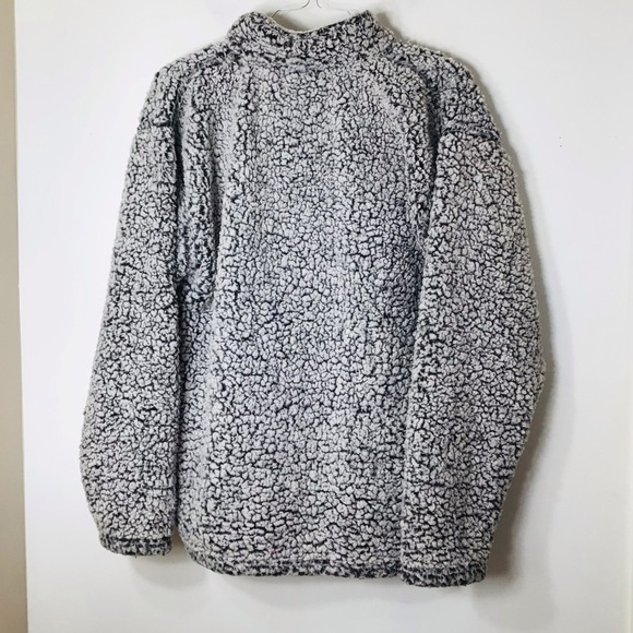 J America Sherpa pullover large women grey John Deere - Picture 5 of 7